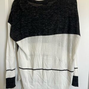 Vince Camuto Black and White Sweater